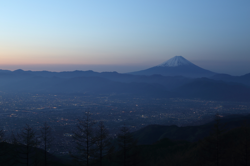 甘利山の朝４