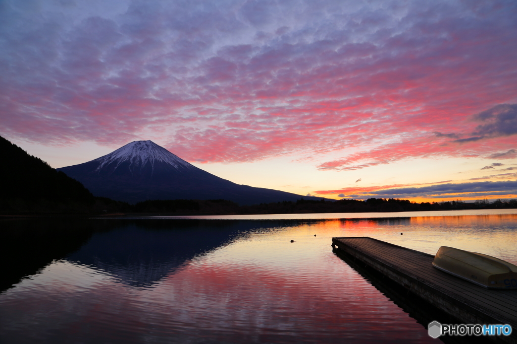 紅色の空