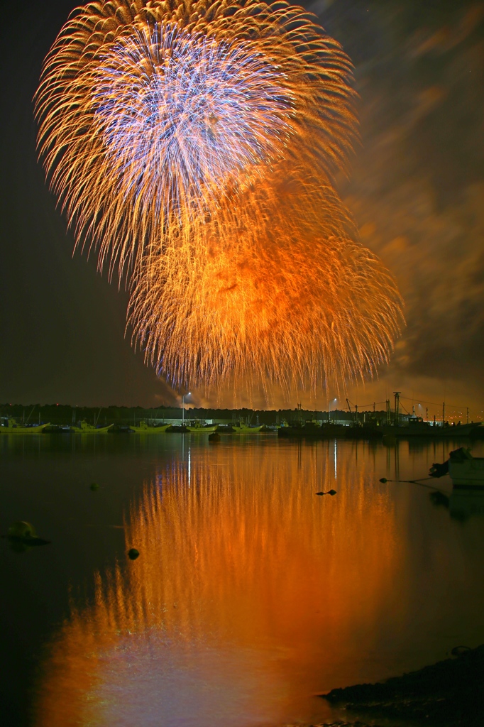 大洗海上花火大会４