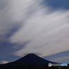 流る雲と傘雲と