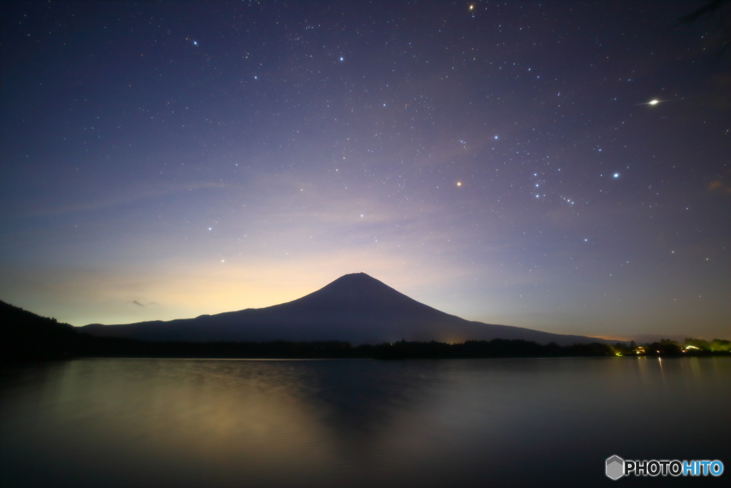オリオンと流れ星