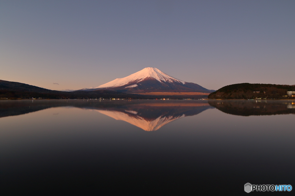 日の出を待つ