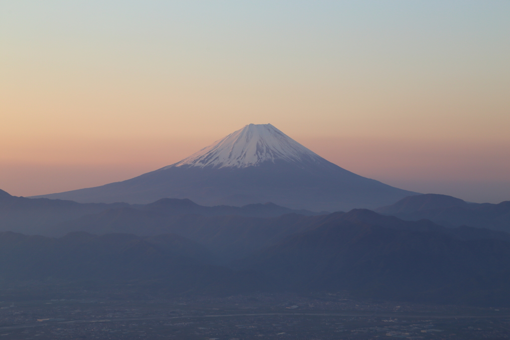 甘利山の朝５