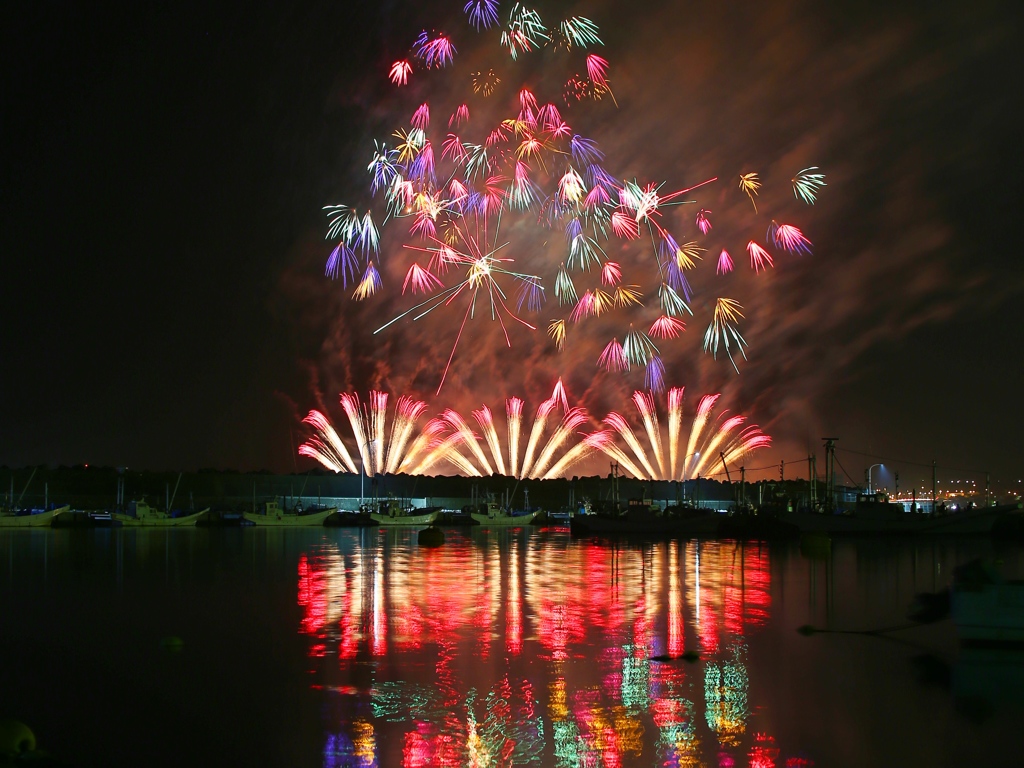 大洗海上花火大会３