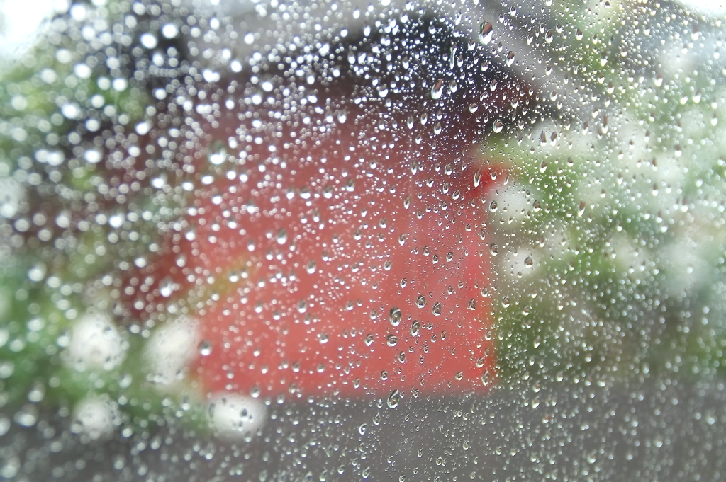 突然の雨