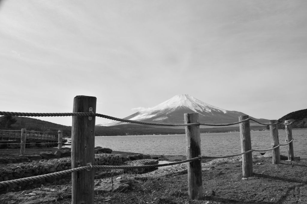 山中湖から