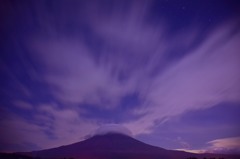 今夜の富士山