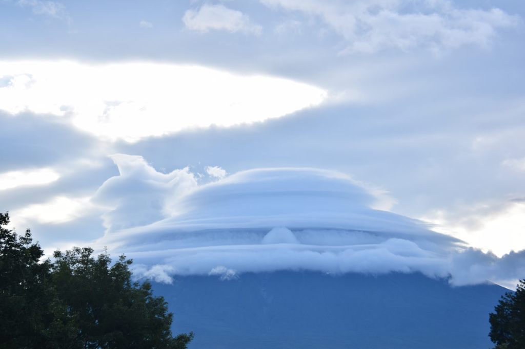 今朝の富士山