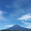 過ぎ去ったあとの富士山