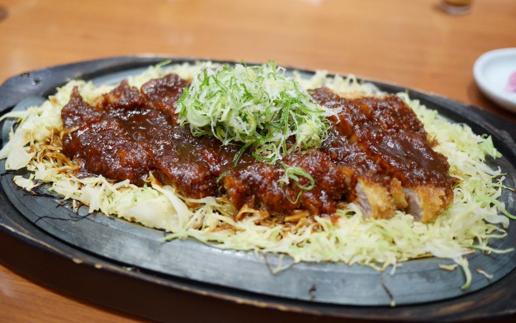 鉄板とんかつ