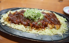 鉄板とんかつ