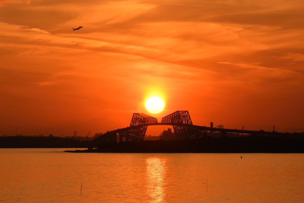 舞浜からの夕景