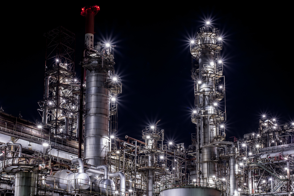 factory night view⑲