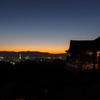 清水寺からの夕景