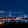 Night airport