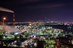 四日市工場夜景