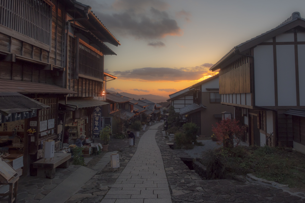 馬籠宿の風景　～馬籠ルネッサンス～