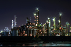 factory night view①