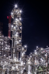 factory night view⑩