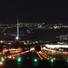 千里川からの夜景