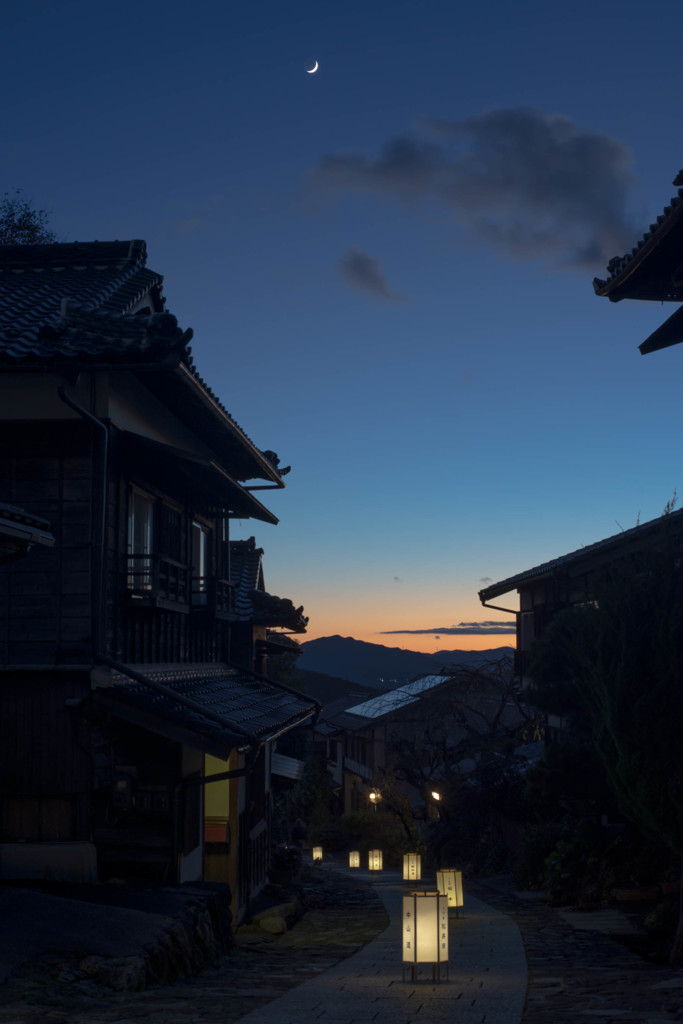 あかり街道①　～2015　馬籠宿場まつり～