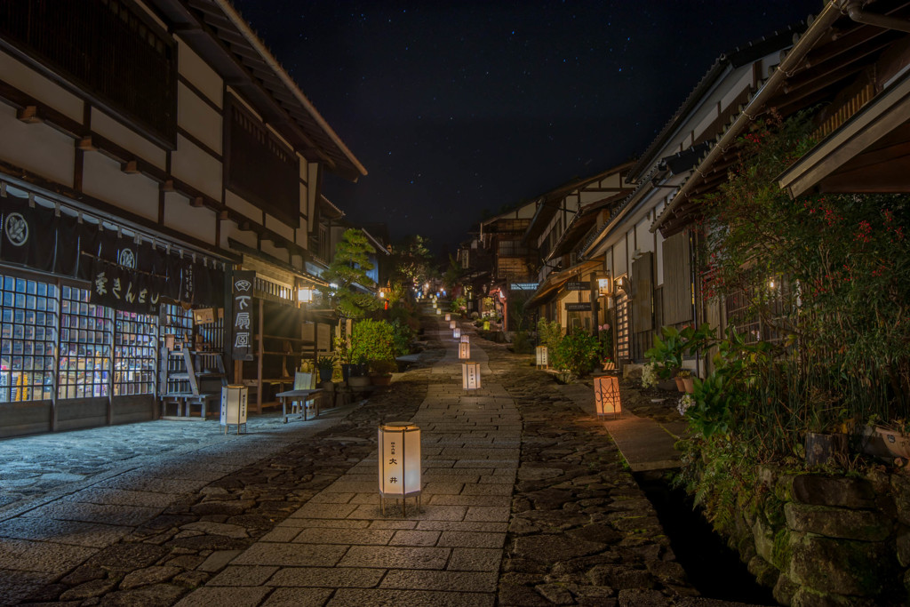あかり街道⑤　～2015　馬籠宿場まつり～