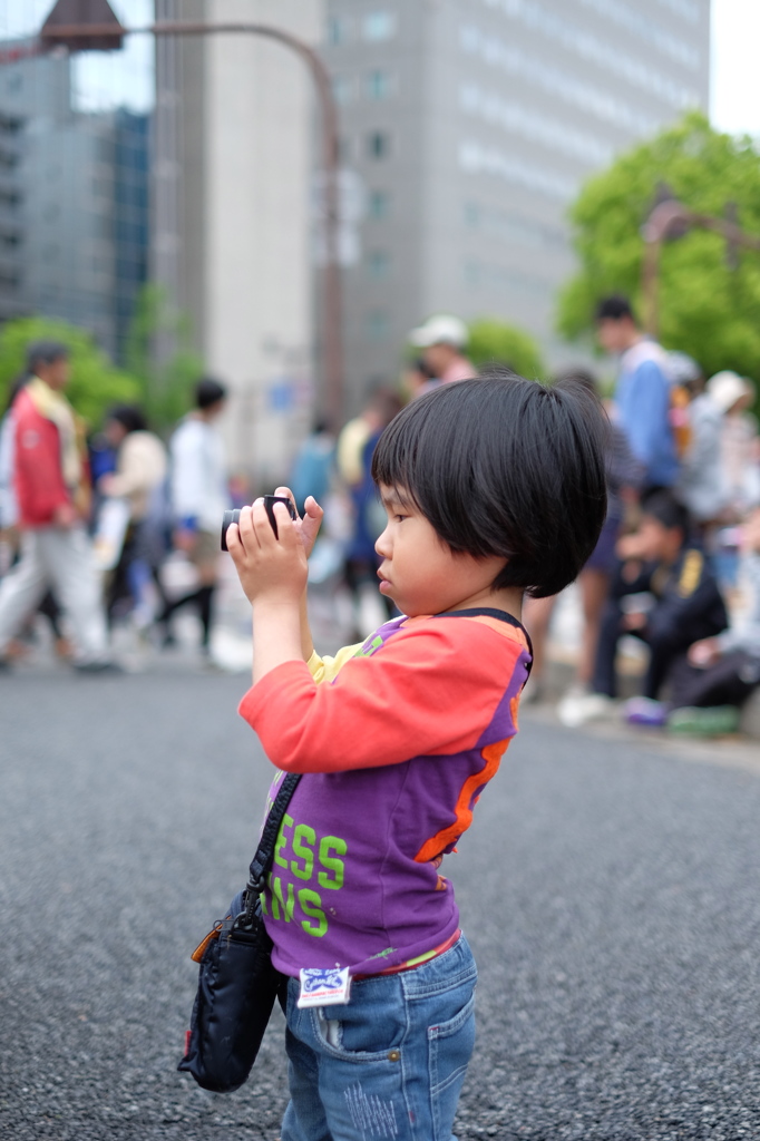 子供カメラマン