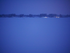 雪のある風景