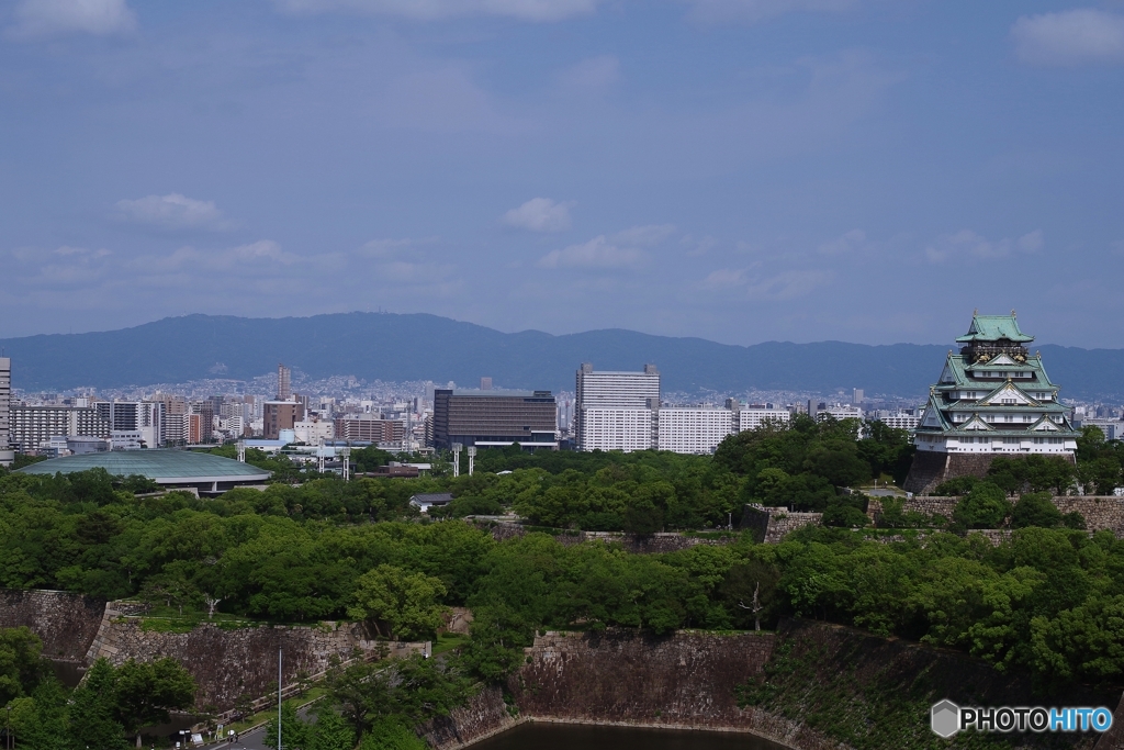 Osaka  Hall and Castle