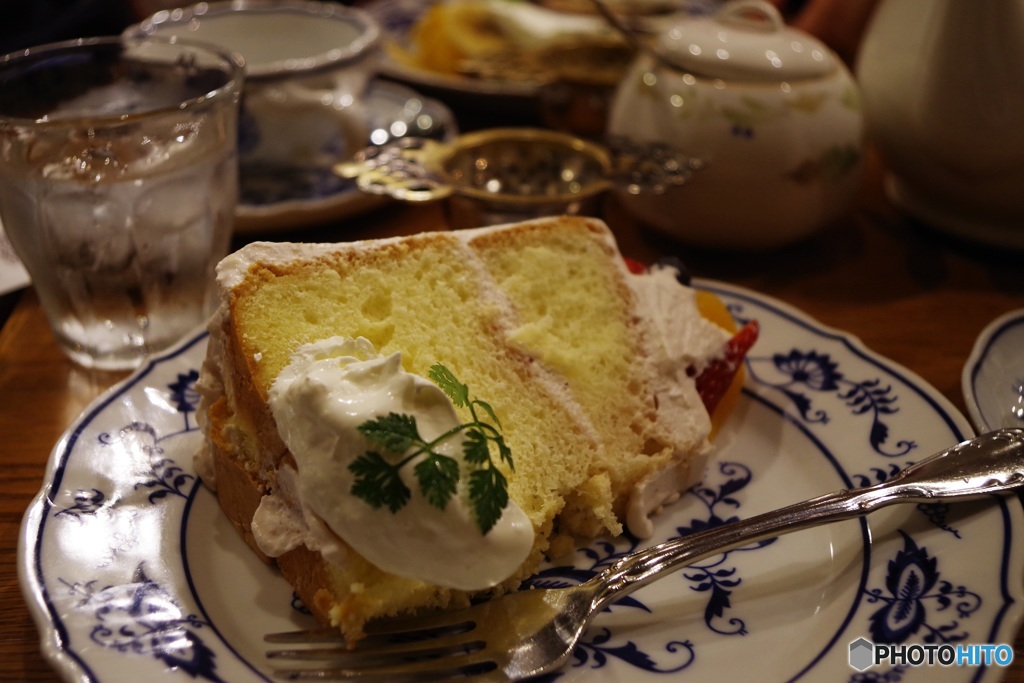 苺のシフォンケーキ♪