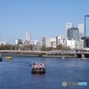 にぎわうお花見船～ﾘｺｰｲﾒｰｼﾞﾝｸﾞｽｸｴｱ大阪からの帰りに