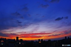 夕焼け、間に合った♪