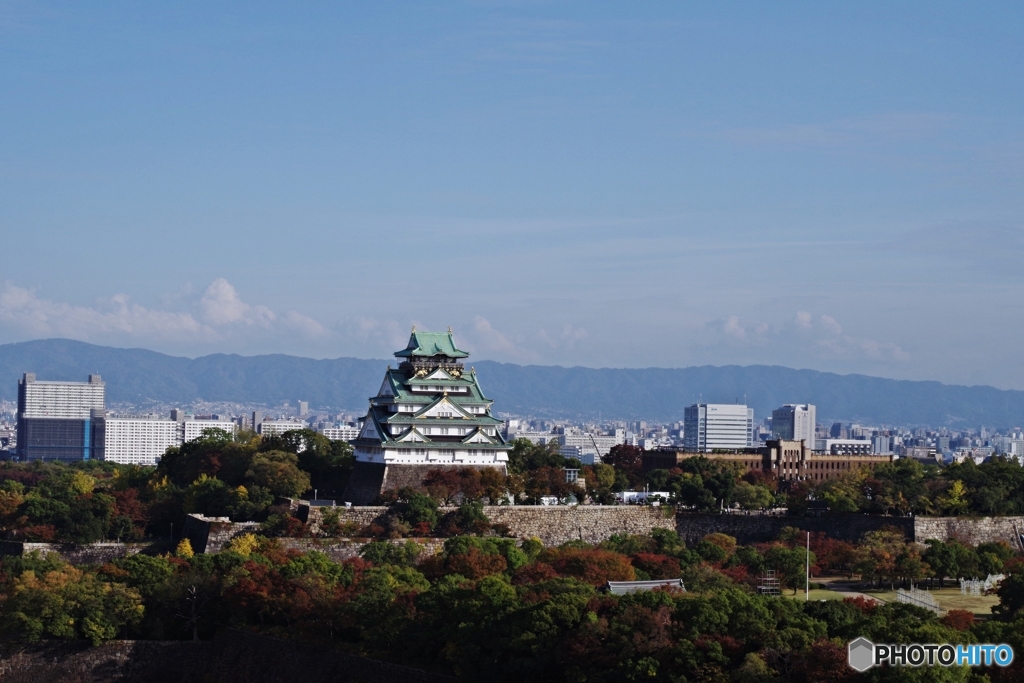 大阪城俯瞰