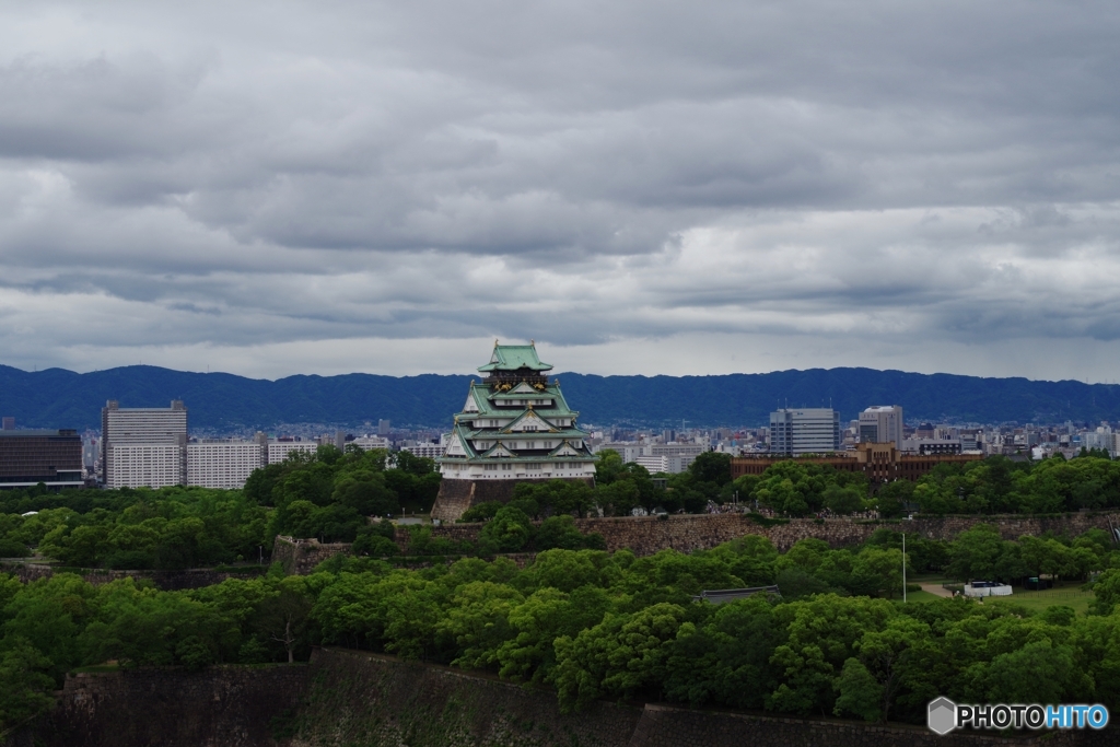 初夏の大阪城