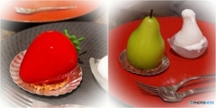 食後のケーキたち