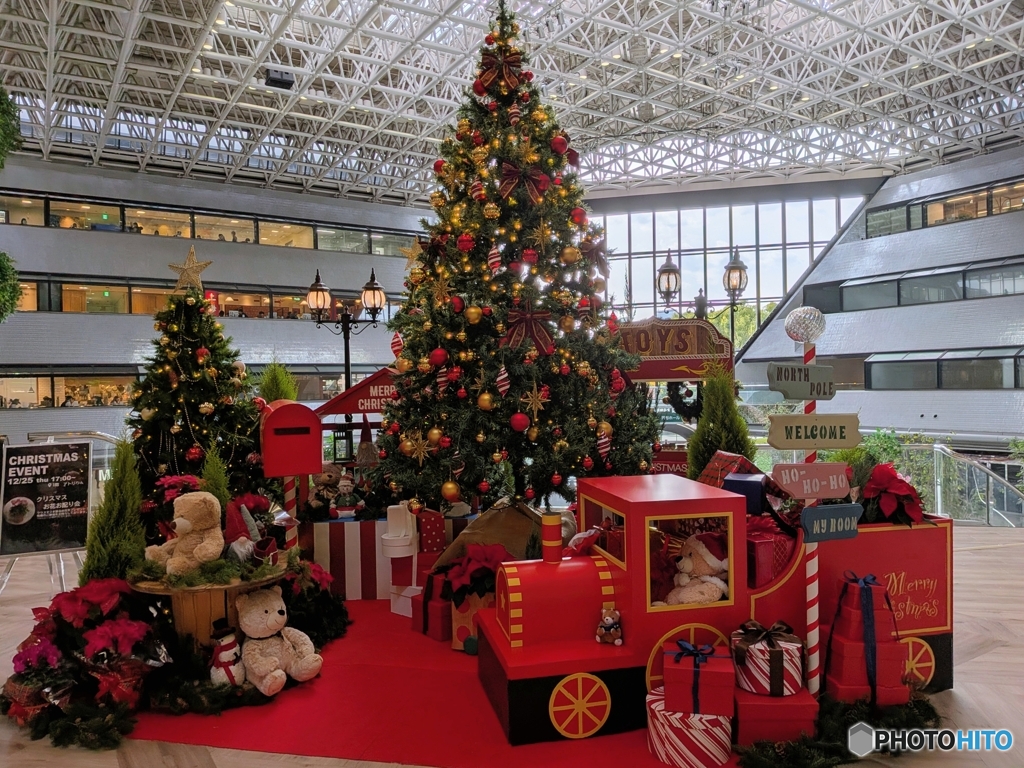 ツイン21のクリスマス飾り