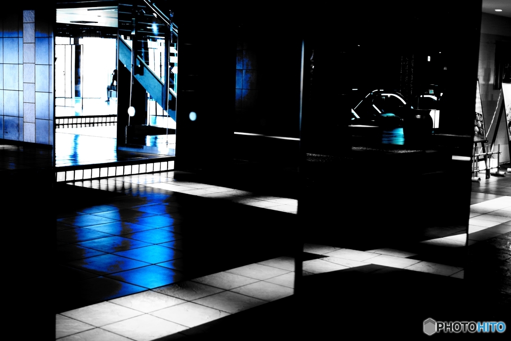 空間 blueな