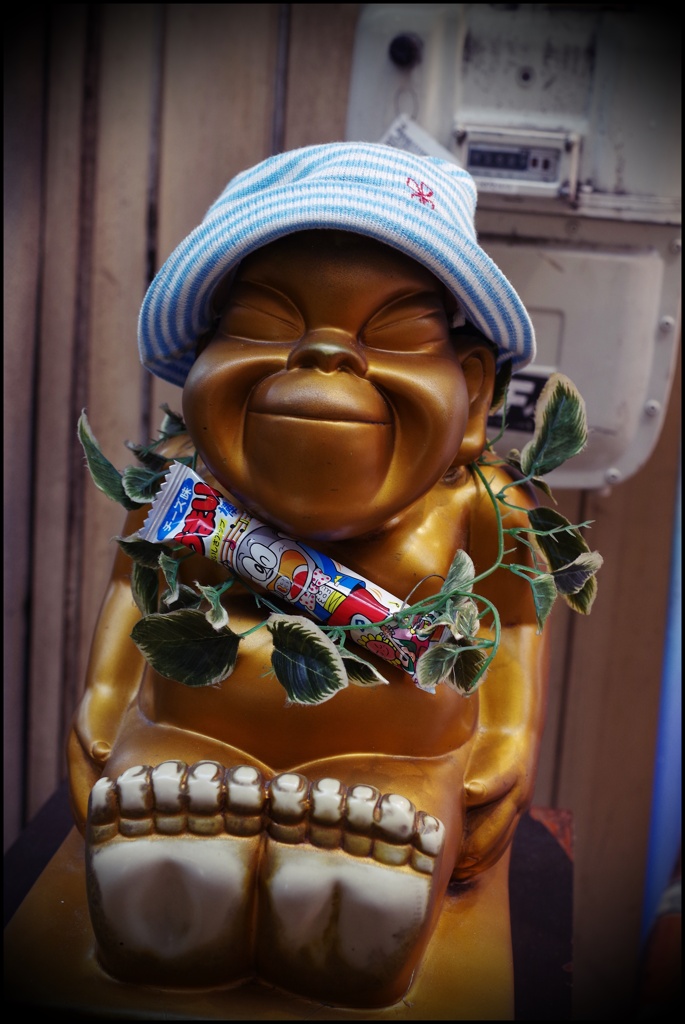 ビリケンさんはうまい棒が好き？