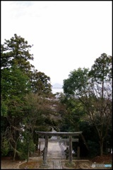 近江富士・三上山を望む