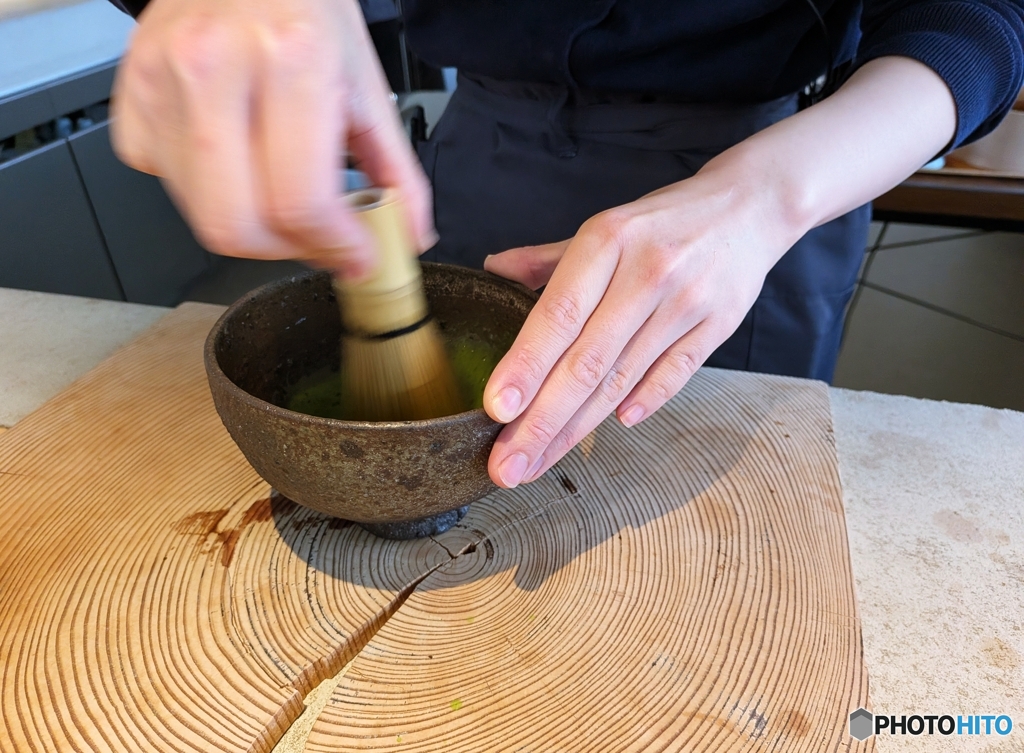 あみじま茶屋 お点前