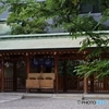 ご神紋が鷺丸の坐摩神社