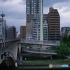 街の情景 のの字な道