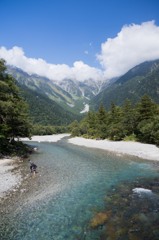 橋からはこんな光景