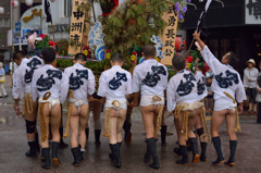 担ぎ終えて～祇園山笠の男衆