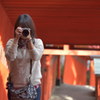 素敵なカメラ女子、津和野を撮る