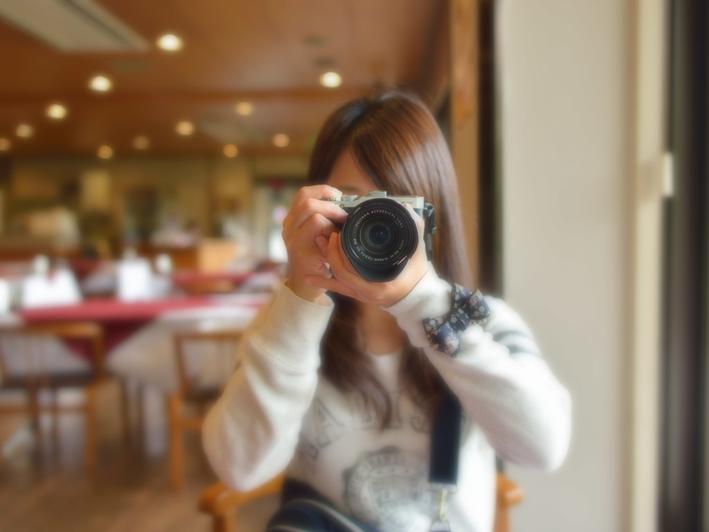 素敵なカメラ女子　あなたは誰？