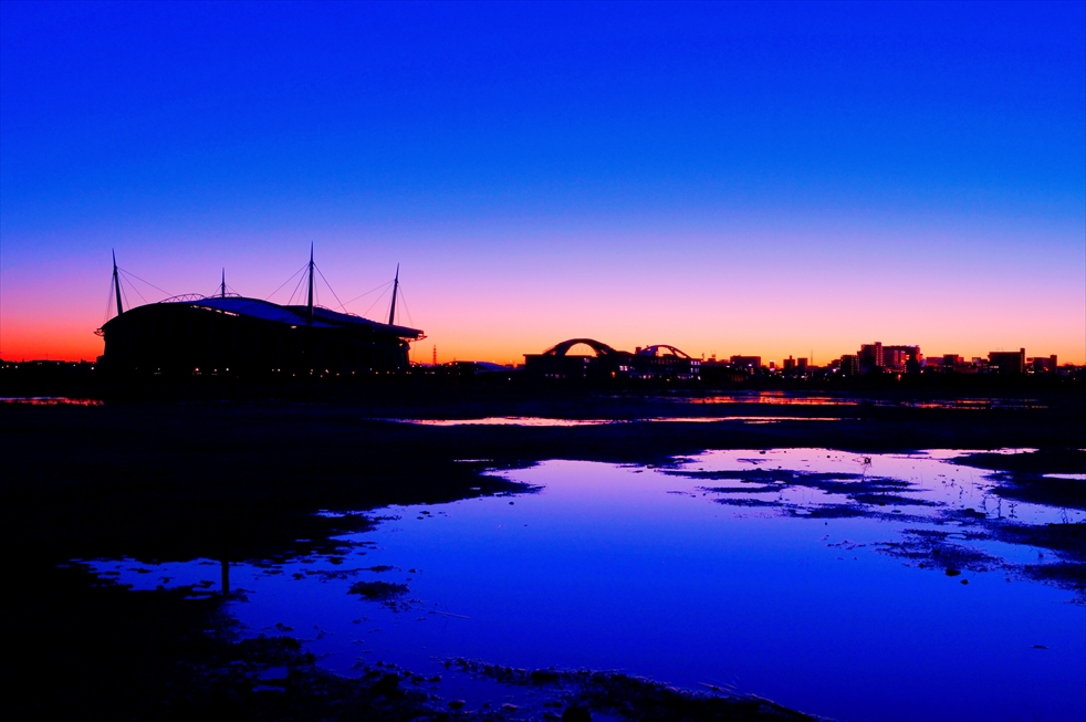 Toyota Stadium with Twilight