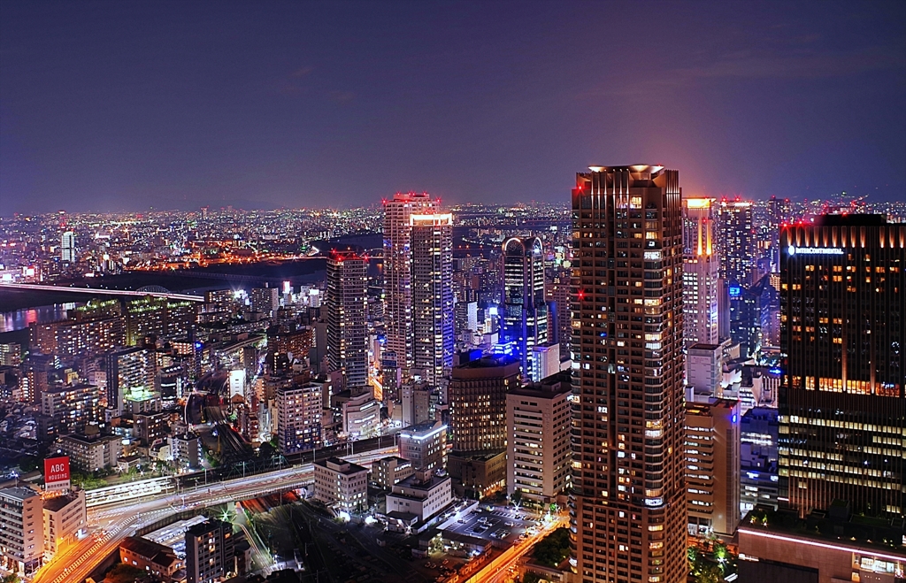 大阪ビル群