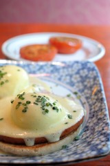 Egg Benedict @ Cafe Mason, San Francisco