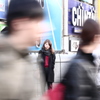ヒトゴミノナカ。